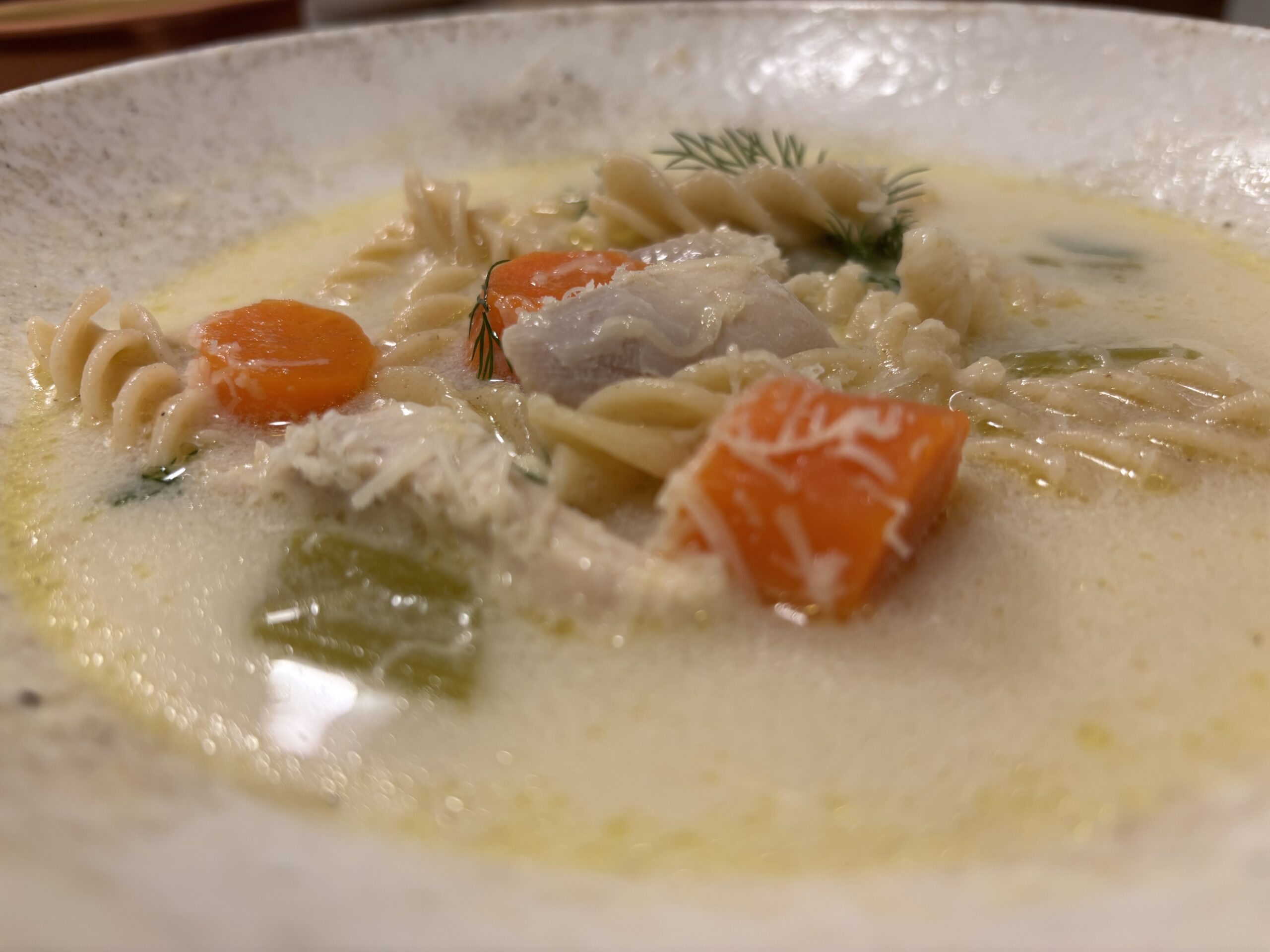 Soupe de poulet